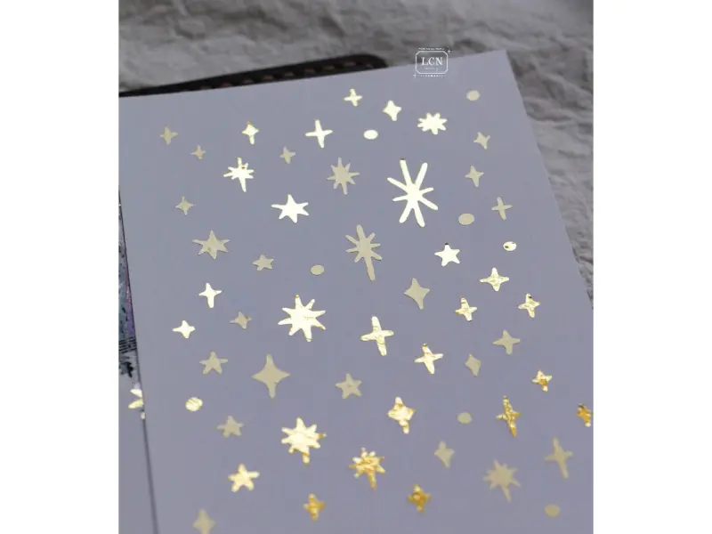 Pre-Order LCN Star Kiss-Cut PET Tape - Matte Gold