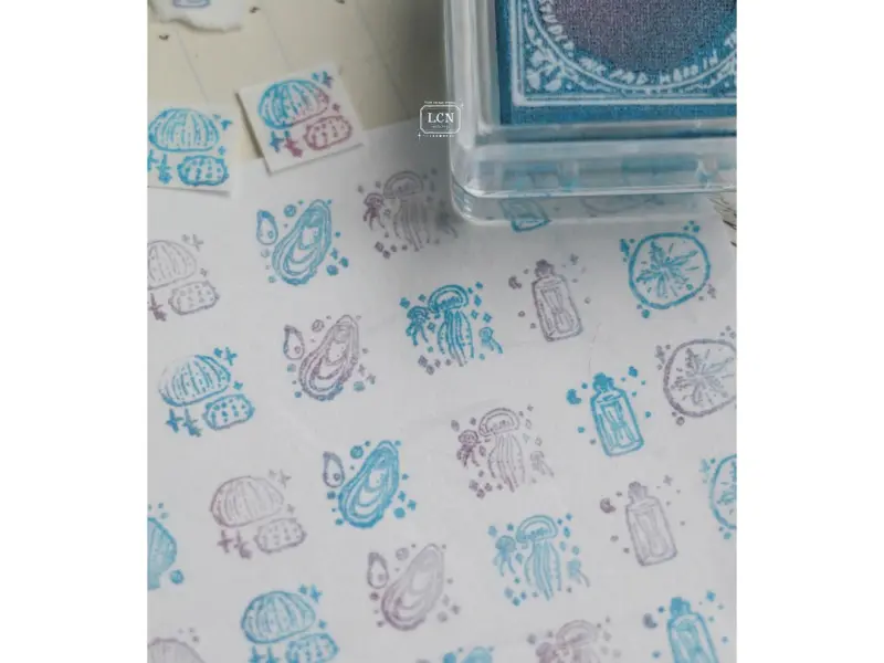 Pre-Order LCN Mini Tote Stationery Set - Big Ocean