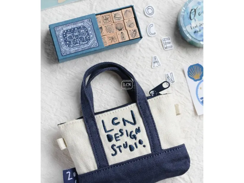 Pre-Order LCN Mini Tote Stationery Set - Big Ocean
