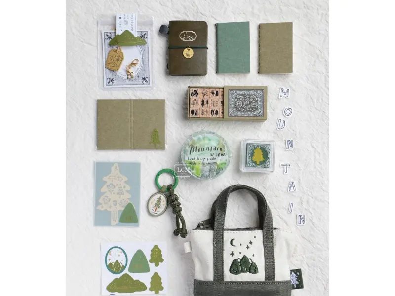 Pre-Order LCN Mini Tote Stationery Set - Mountain