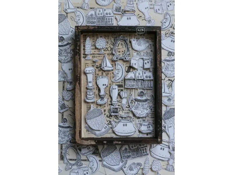 Pre-Order LCN Clear Stamp Set - Treasure Hunt 1