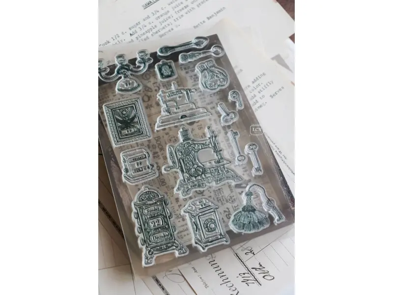 Pre-Order LCN Clear Stamp Set - Treasure Hunt 4