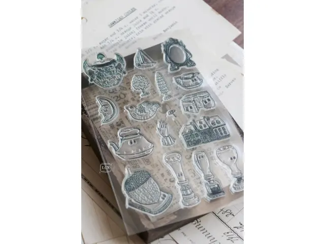 Pre-Order LCN Clear Stamp Set - Treasure Hunt 1