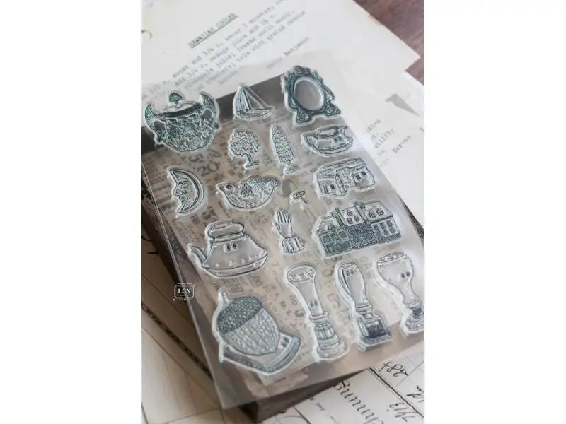 Pre-Order LCN Clear Stamp Set - Treasure Hunt 1