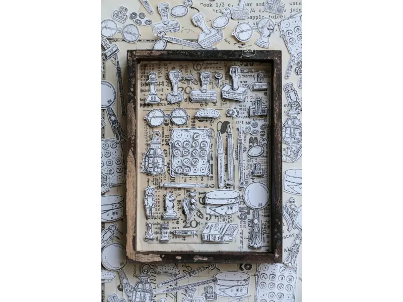 Pre-Order LCN Clear Stamp Set - Treasure Hunt 2