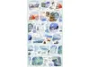 Meowpaji Washi Tape Sample - The Snow Falls Silently