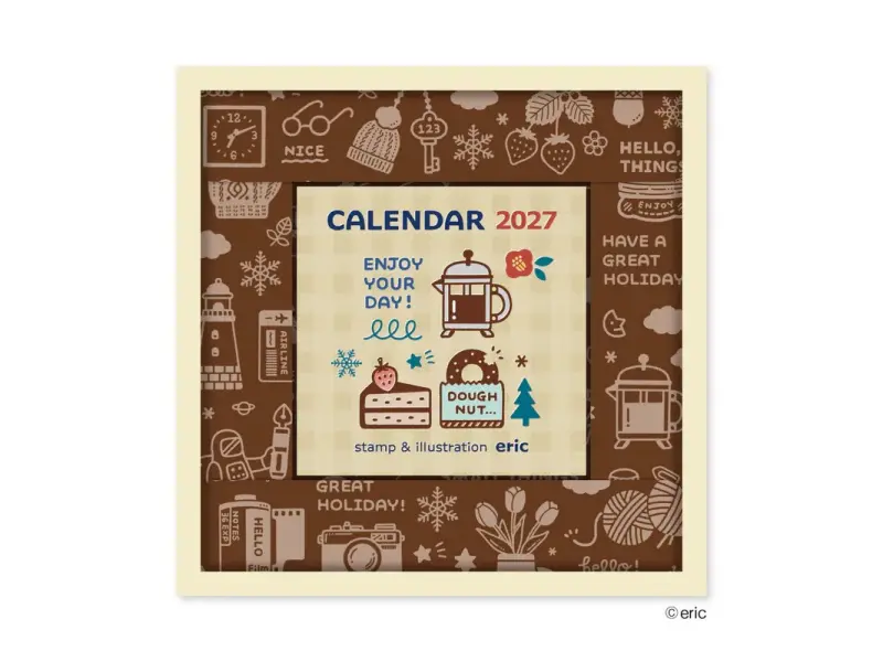 Pre-Order Eric Day To Day 2027 Tear-Off Calendar - Color