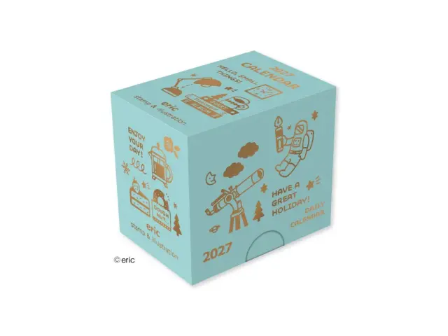 Pre-Order Eric Day To Day 2027 Tear-Off MINI Calendar