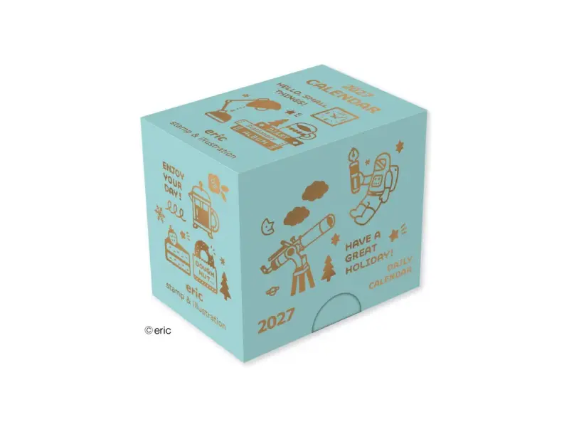 Pre-Order Eric Day To Day 2027 Tear-Off MINI Calendar
