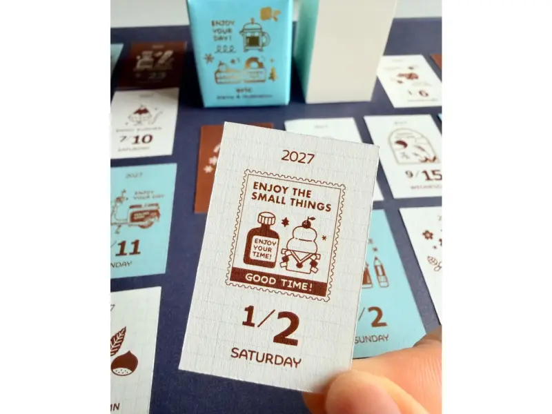 Pre-Order Eric Day To Day 2027 Tear-Off MINI Calendar
