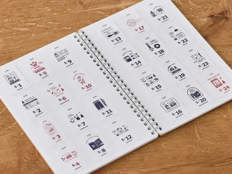 Pre-Order Eric Day To Day 2027 Tear-Off MINI Calendar