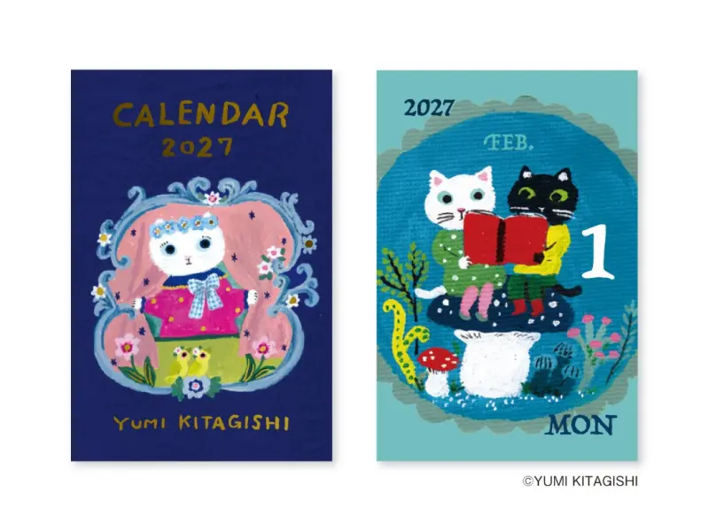 Pre-Order Yumi Kitagishi Mini Daily Calendar