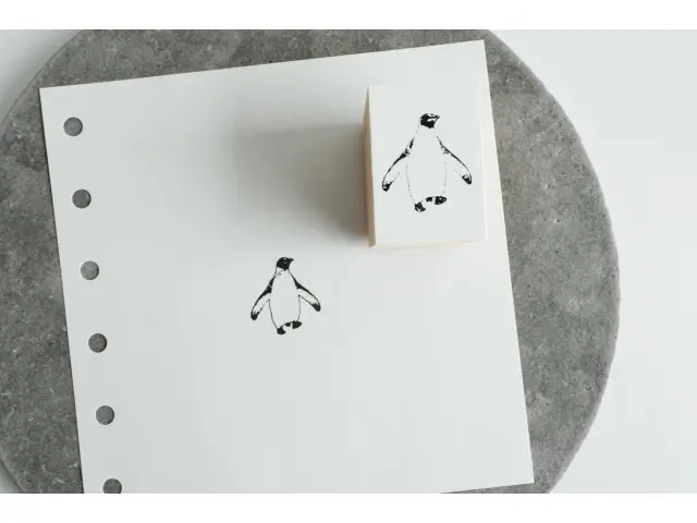 Yohaku Rubber Stamp S-134 - Winter Hibernation