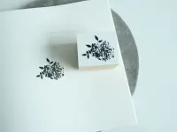 Pre-Order Yohaku Rubber Stamp S-139 - Bouquet