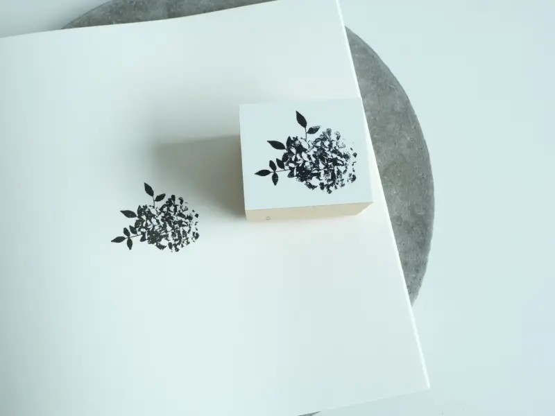 Pre-Order Yohaku Rubber Stamp S-139 - Bouquet