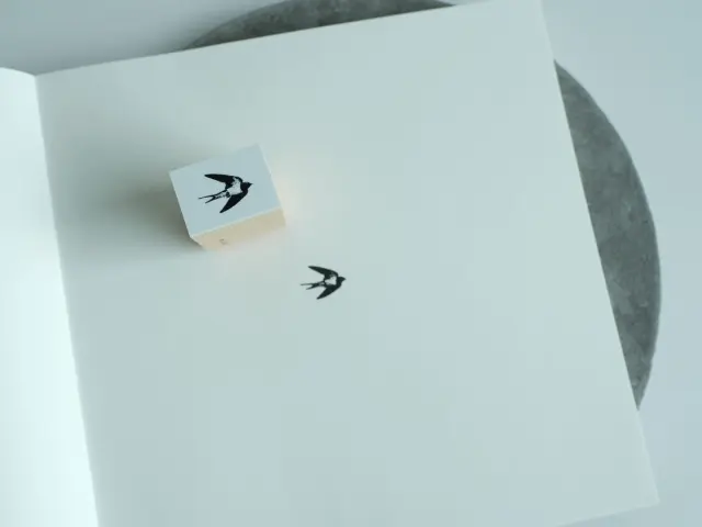 Yohaku Rubber Stamp S-141 - Traveler