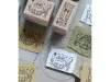 Pre-Order Lin Chia Ning Wooden Rubber Stamp - Shaved Snow
