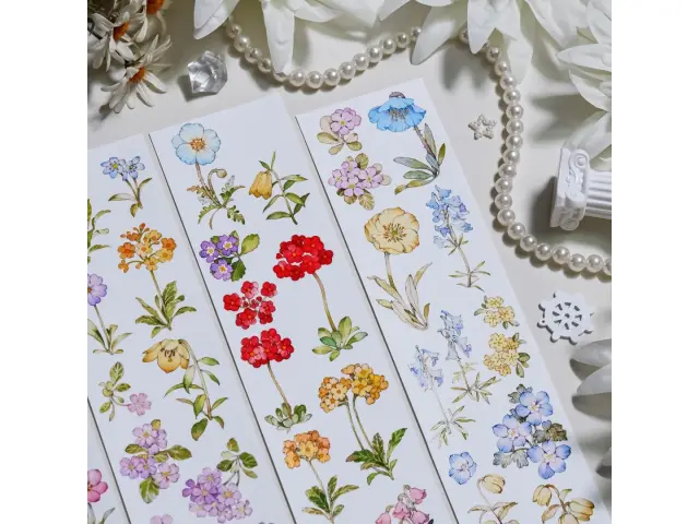 Shine Studio Washi Tape Sample - Fields Of Wind And Flowers