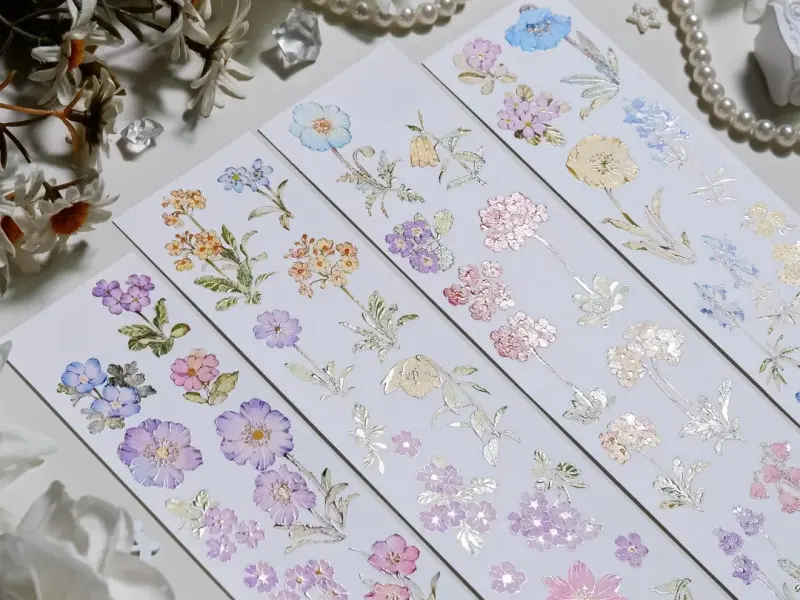 Shine Studio Washi Tape Sample - Fields Of Wind And Flowers