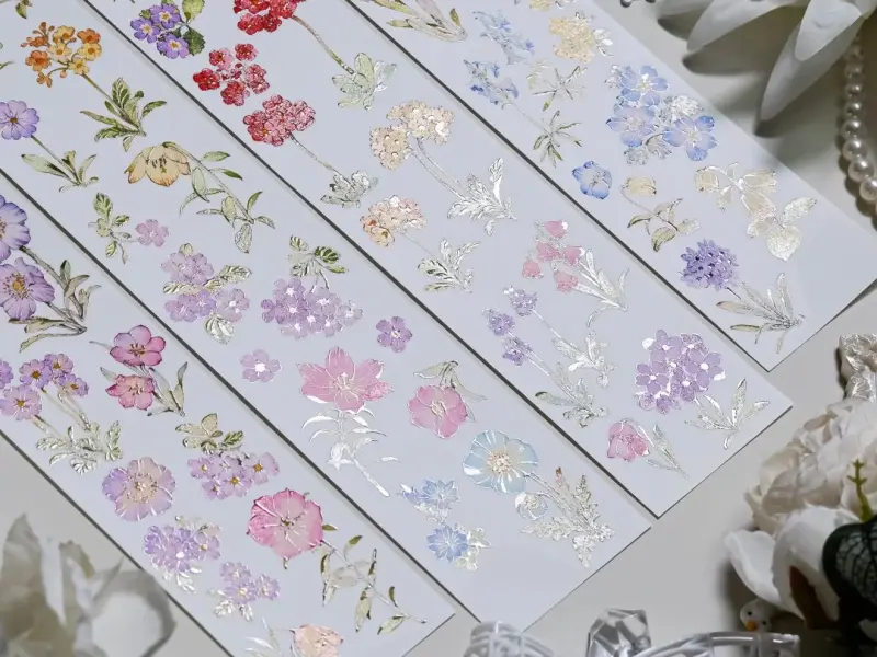 Shine Studio Washi Tape Sample - Fields Of Wind And Flowers