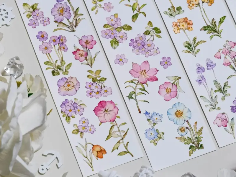 Shine Studio Washi Tape Sample - Fields Of Wind And Flowers