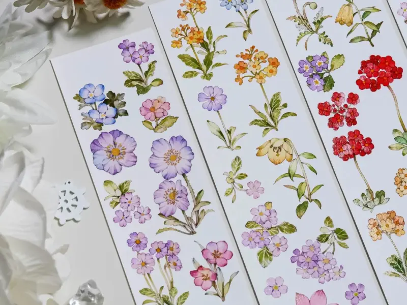 Shine Studio Washi Tape Sample - Fields Of Wind And Flowers