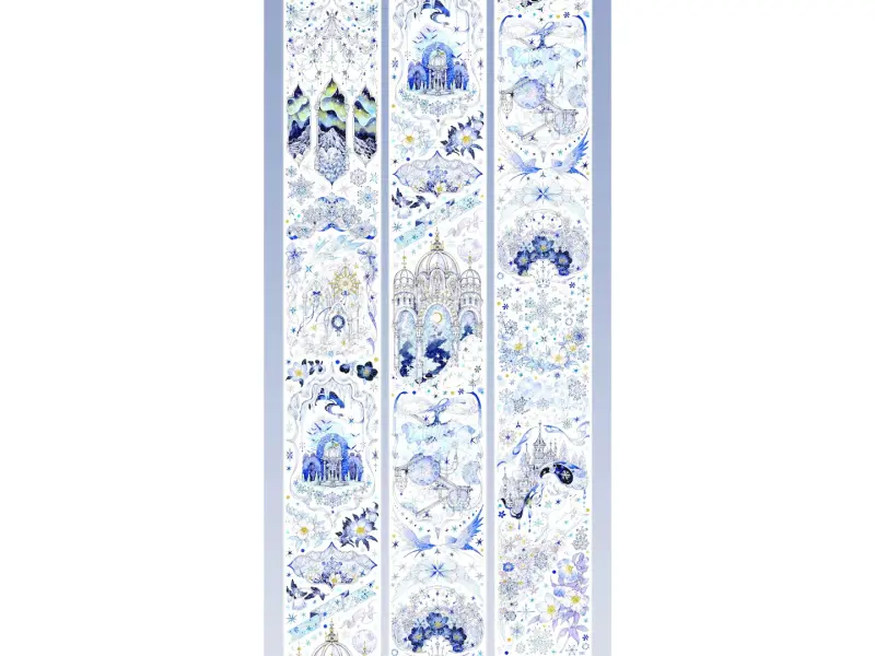 Shine Studio PET Tape Sample - Snow Kiss