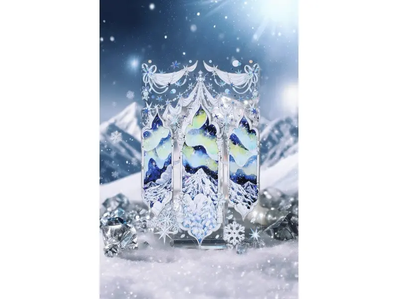 Shine Studio PET Tape Sample - Snow Kiss