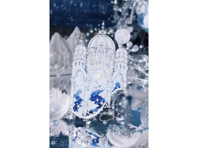 Shine Studio PET Tape Sample - Snow Kiss