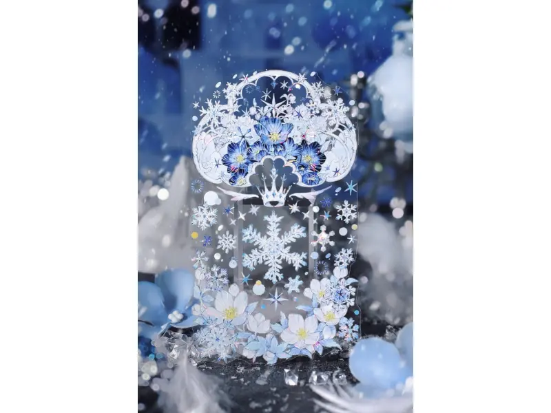 Shine Studio PET Tape Sample - Snow Kiss
