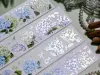 Shine Studio Washi Tape Sample - Pastel Round Hydrangeas