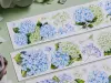 Shine Studio Washi Tape Sample - Pastel Round Hydrangeas