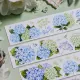 Shine Studio Washi Tape Sample - Pastel Round Hydrangeas