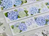 Shine Studio Washi Tape Sample - Pastel Round Hydrangeas
