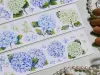 Shine Studio Washi Tape Sample - Pastel Round Hydrangeas