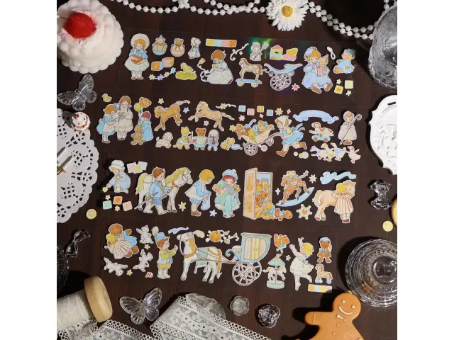 Shine Studio Die-Cut Tape Sample - Playful Dreamland