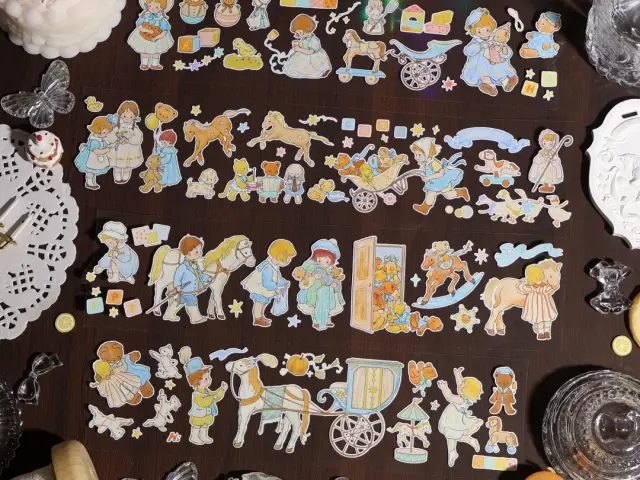 Shine Studio Die-Cut Tape Sample - Playful Dreamland