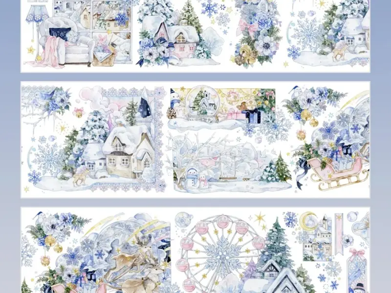 Shine Studio PET Tape Sample - Winter Fantasy Collection