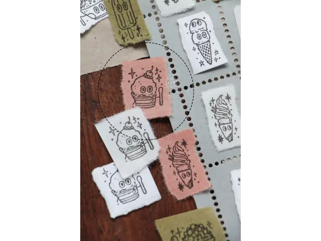 Lin Chia Ning Wooden Rubber Stamp - Sundae