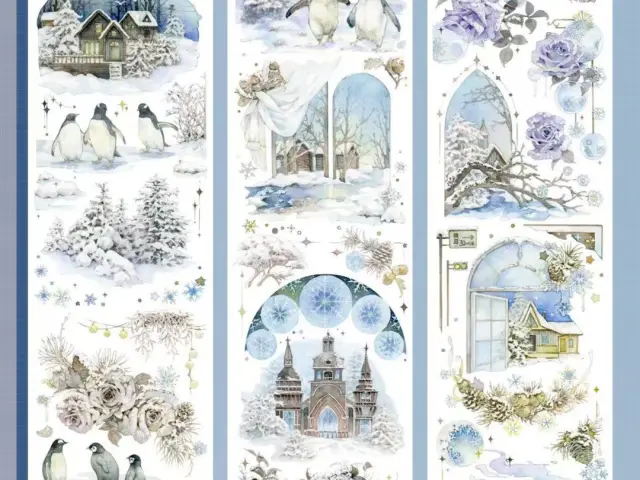 Tournesol Studio Washi Tape Sample - Listen To Winter