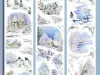 Tournesol Studio Washi Tape Sample - Listen To Winter