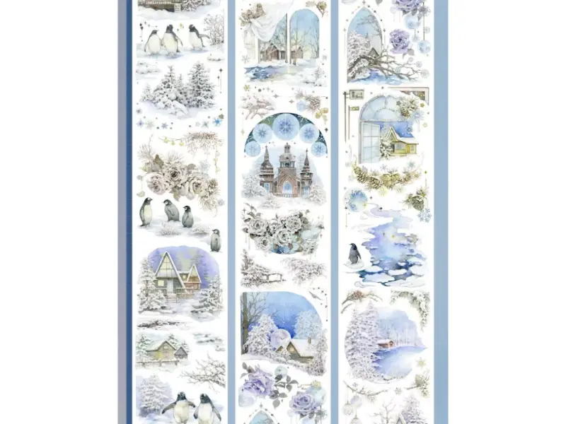 Tournesol Studio Washi Tape Sample - Listen To Winter