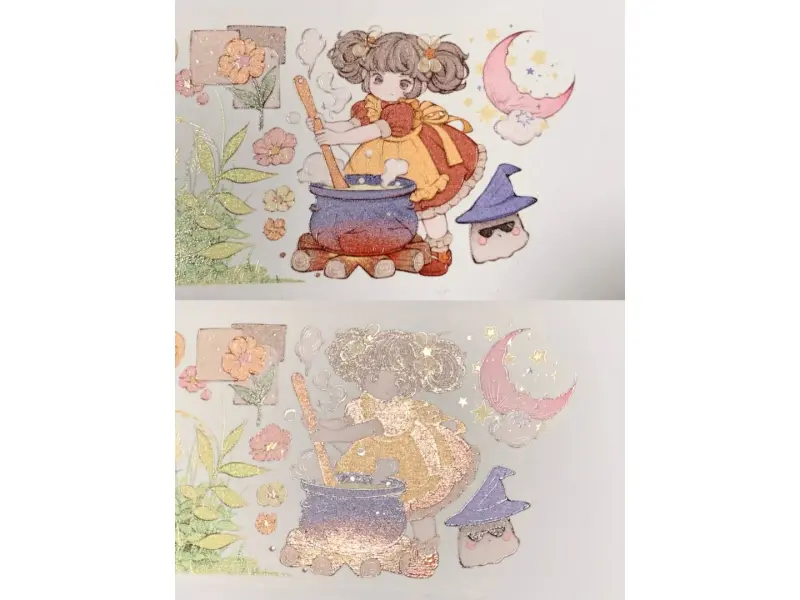 Turtle Studio Washi Tape Sample - Little Cat Ghost