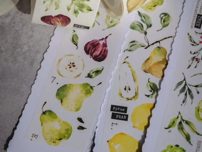 Meow Illustration Washi Tape Sample - Aroma Research