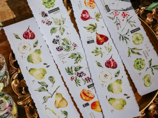 Meow Illustration Washi Tape Sample - Aroma Research