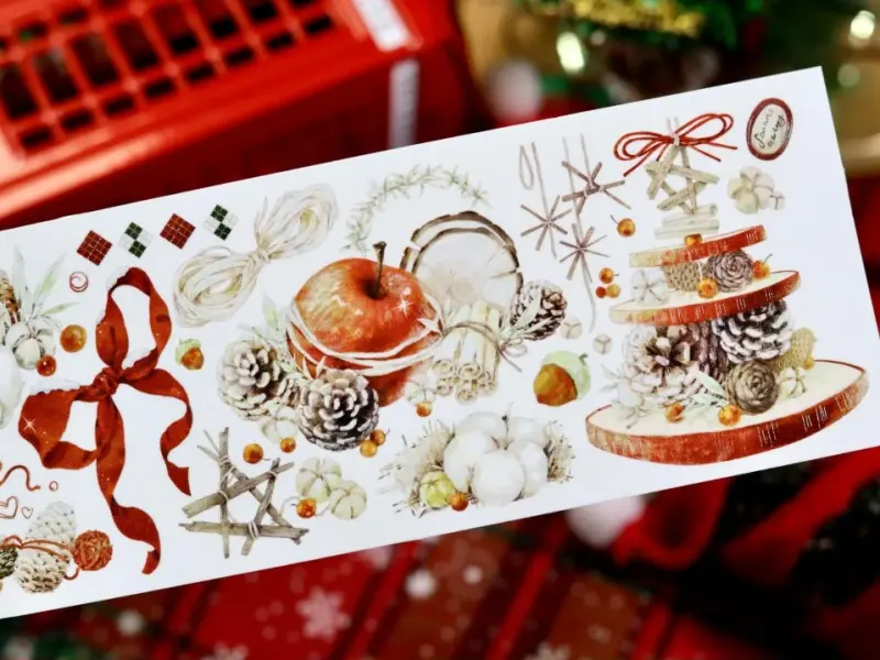 Wines Washi Tape Sample - Whispers Of Autumn