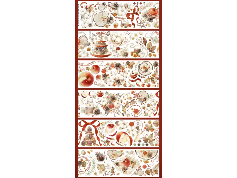 Wines Washi Tape Sample - Whispers Of Autumn