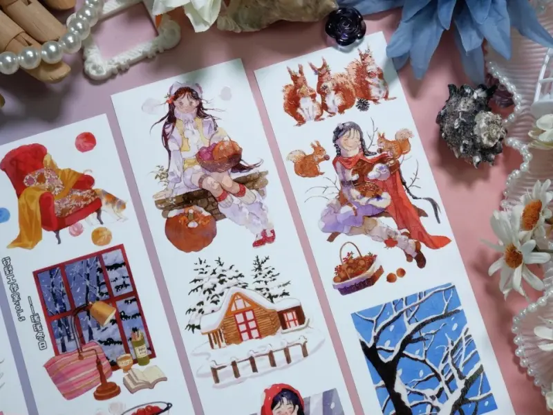 Xingye Washi Tape Sample - Warm WInter Days