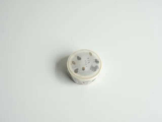 Yohaku Washi Tape Y-190 - Ezo Squirrel