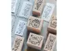 Pre-Order Lin Chia Ning Wooden Rubber Stamp - Popsicle